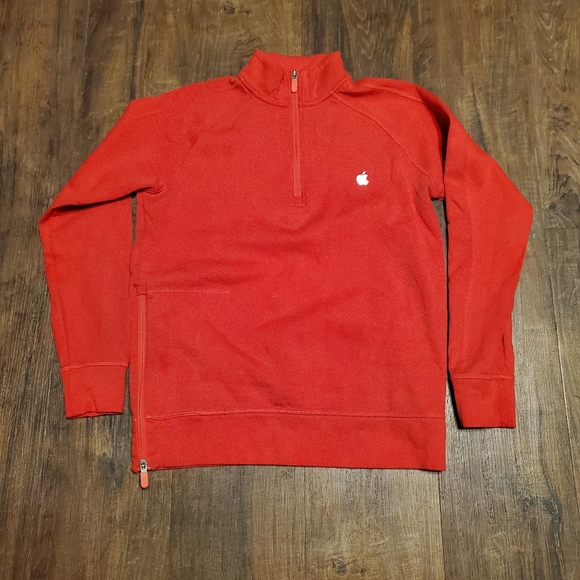 APPLE Mac S Red Sweater Phone Pocket - Picture 1 of 4
